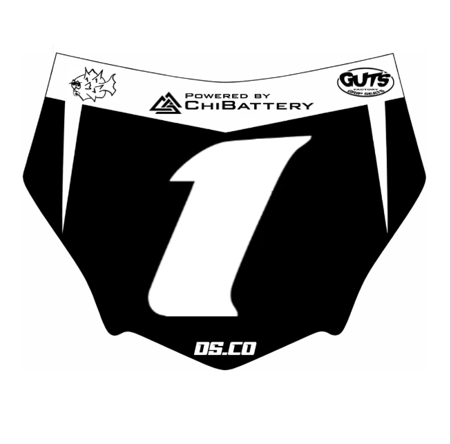 Motocutz Plate And Decals