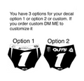 Motocutz Plate And Decals